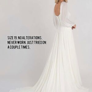 Jenny Yoo Cream Bridal Gown